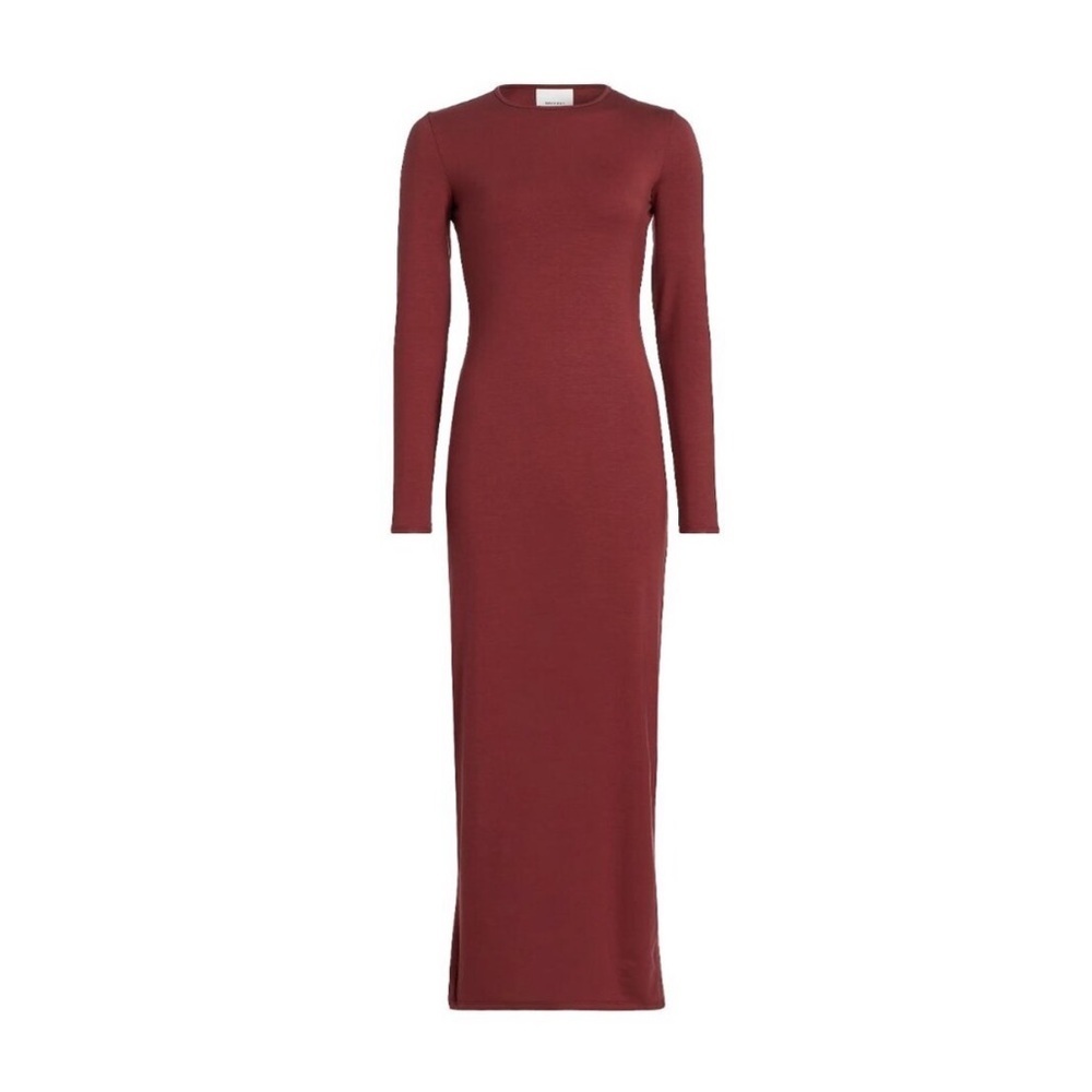 NEW Reformation Tommie Long Sleeve Maxi Dress Chianti Red Size XS NWT - Picture 4 of 7